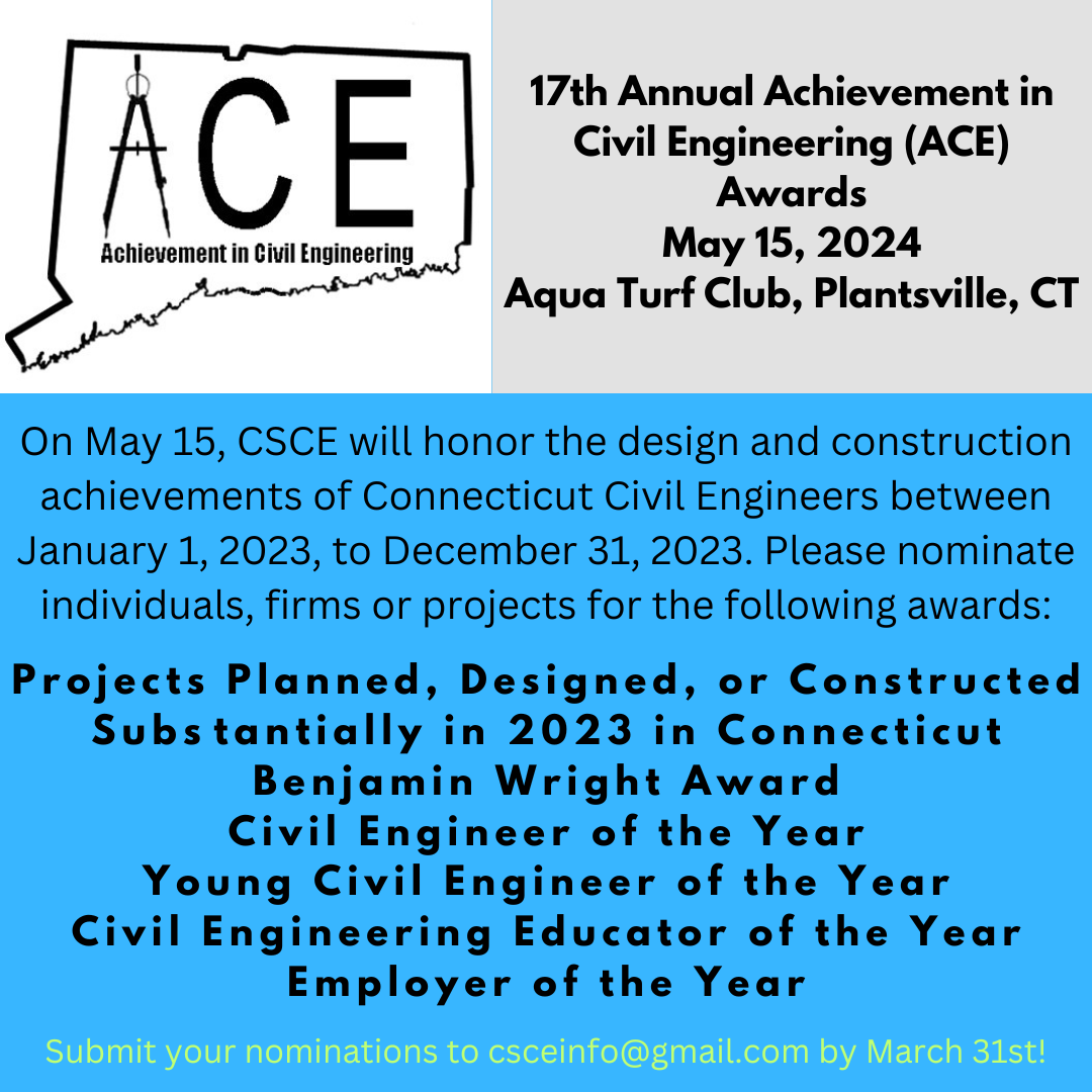 ACE awards deadline of 033124