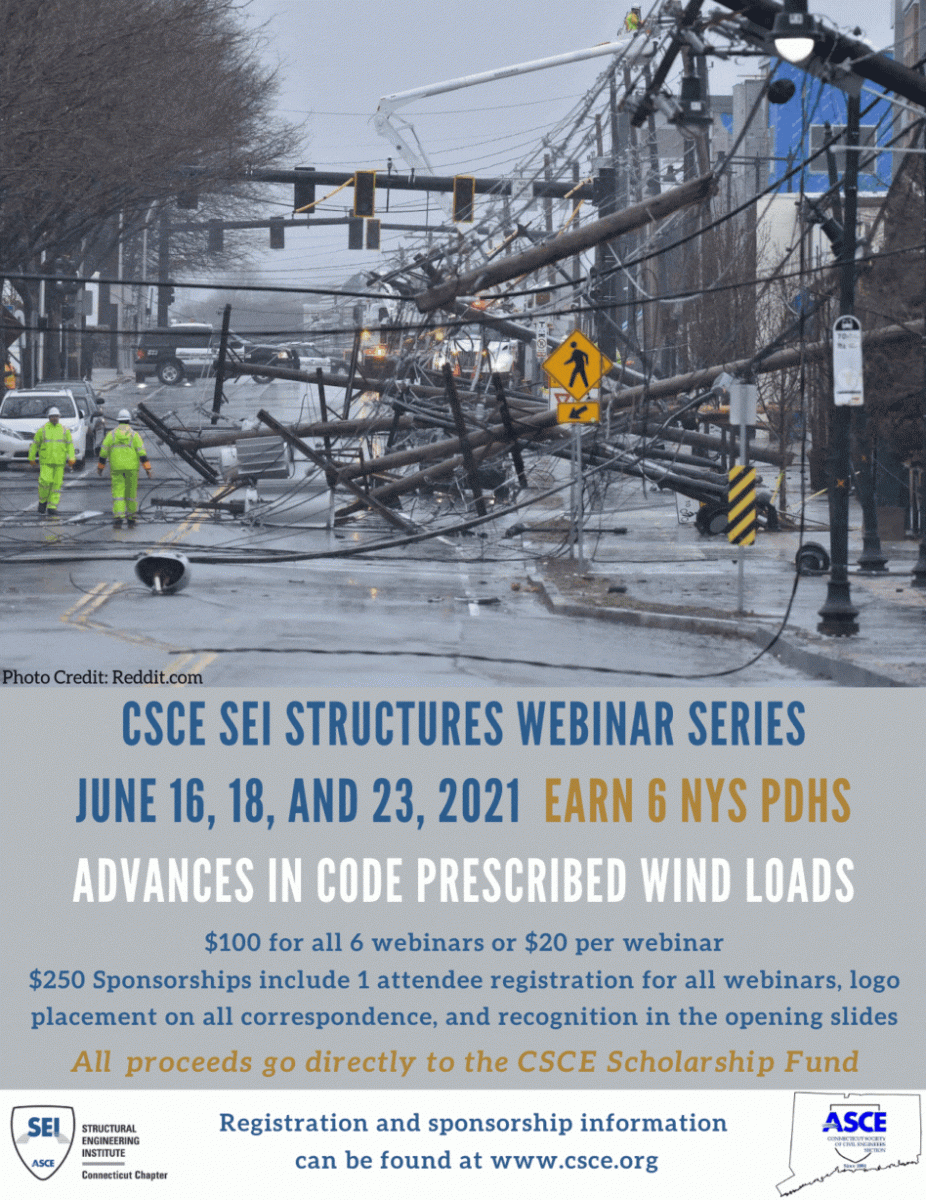 2021 SEI CT Chapter Webinar Series Flyers