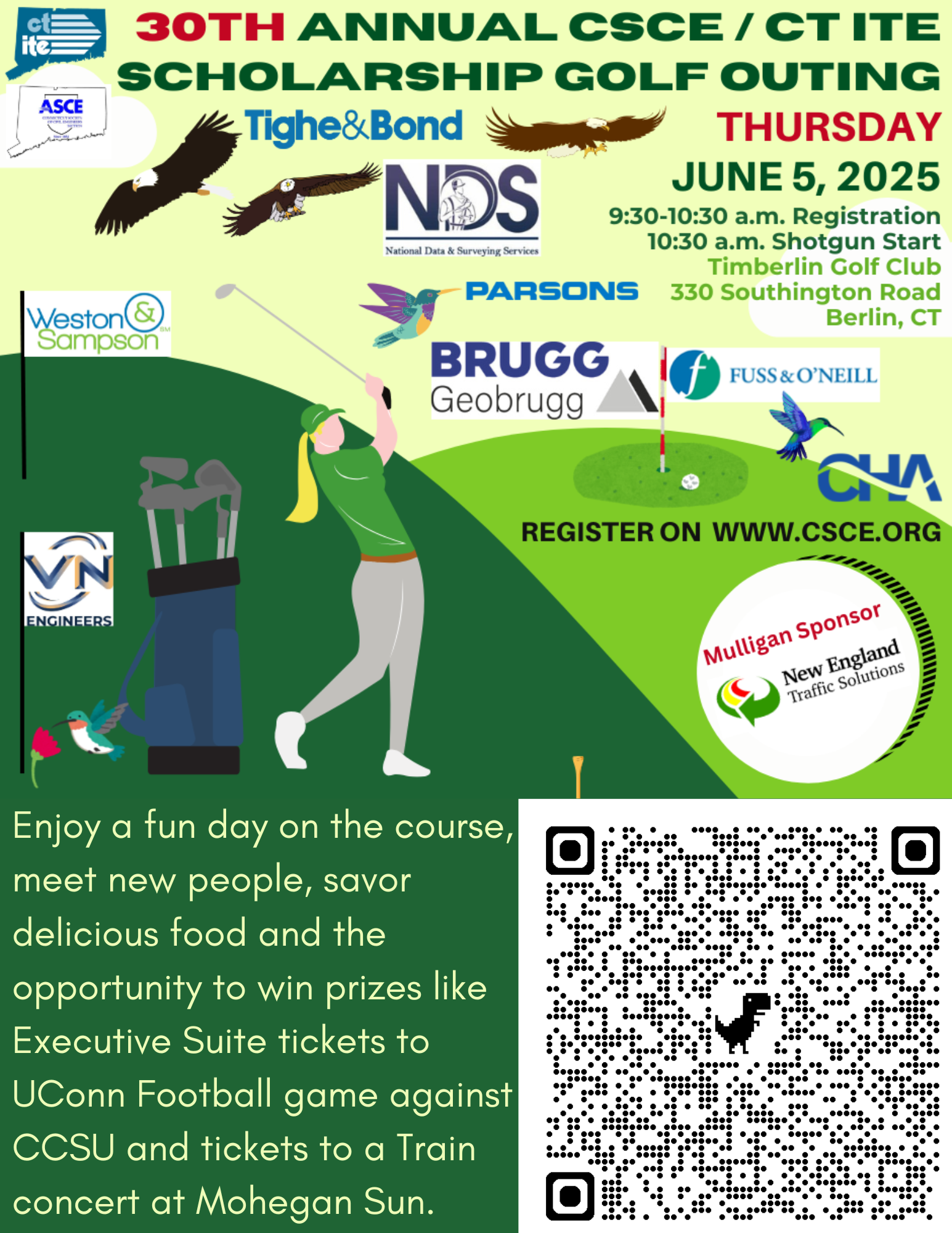 June 5th Golf Outing flyer
