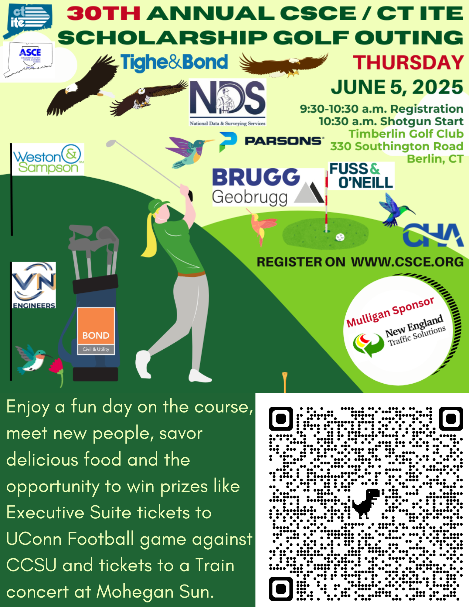 June 5th Golf Outing flyer
