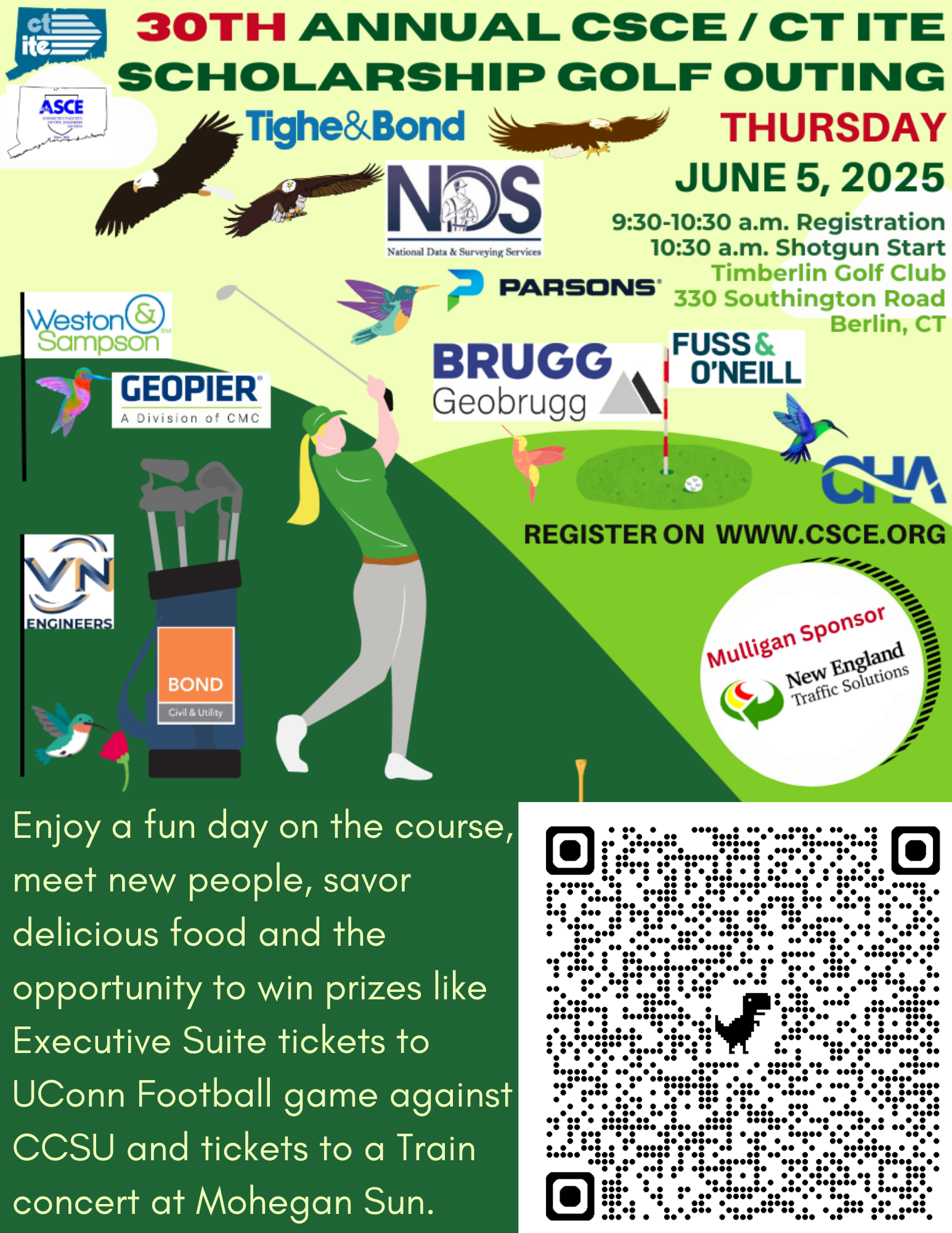 June 5th golf outing flyer