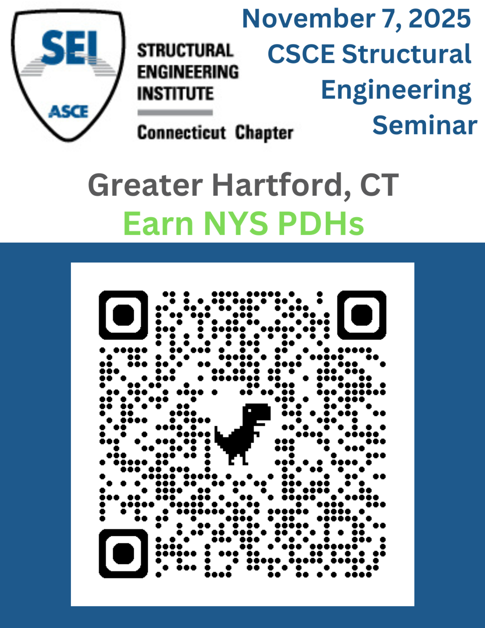November 7 SEI-CT Seminar Flyer