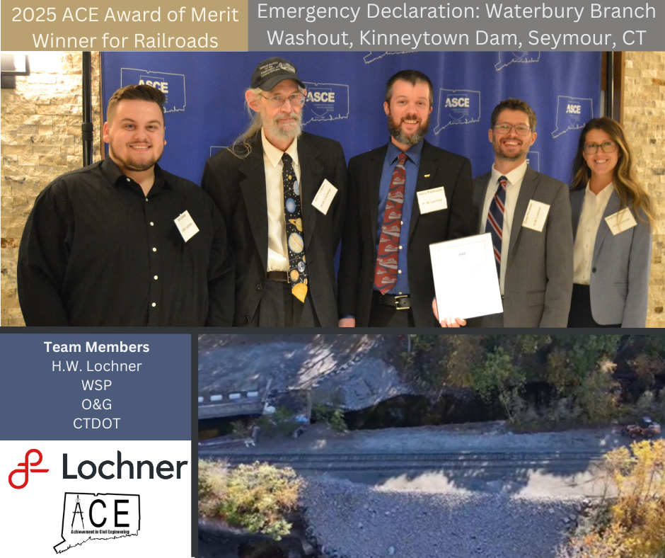 2025 ACE Award of Merit Winner for Railroads