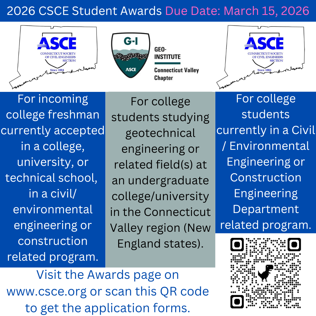 2026 CSCE Student Awards flyer