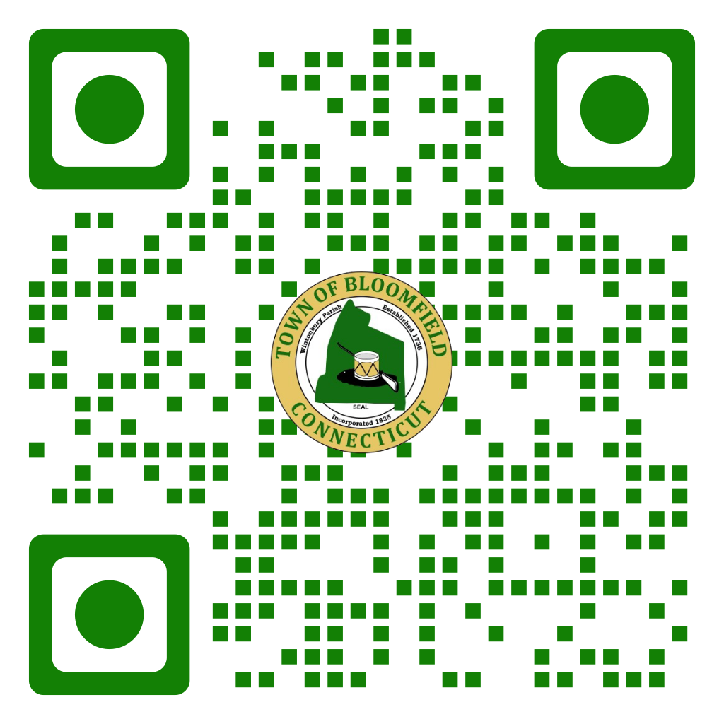 Bloomfield CT job QR code